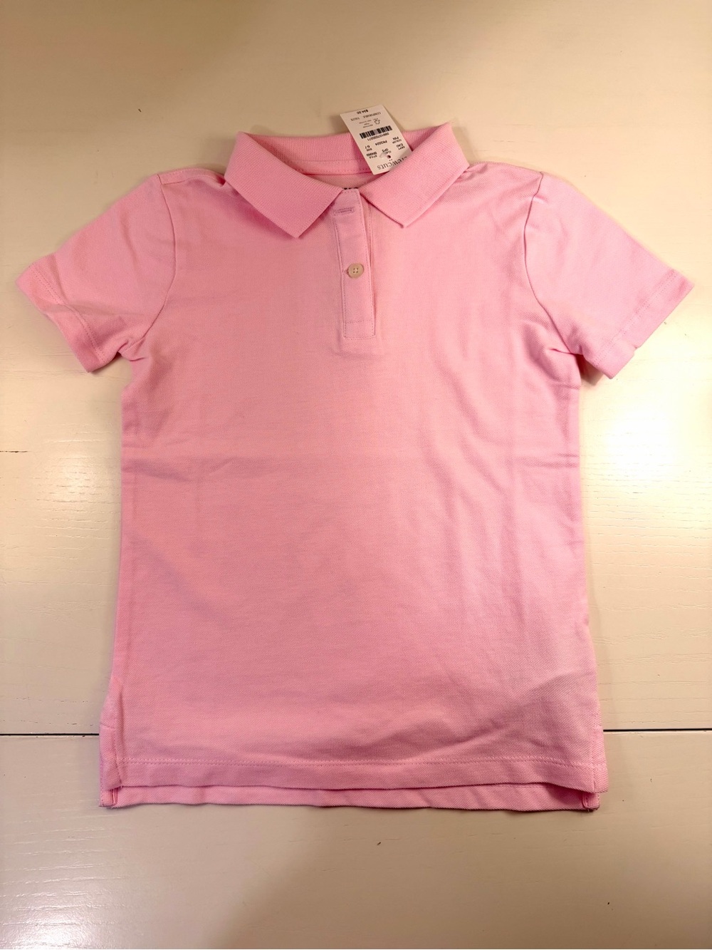 NWT Crewcuts Pink Polo Shirt 6-7